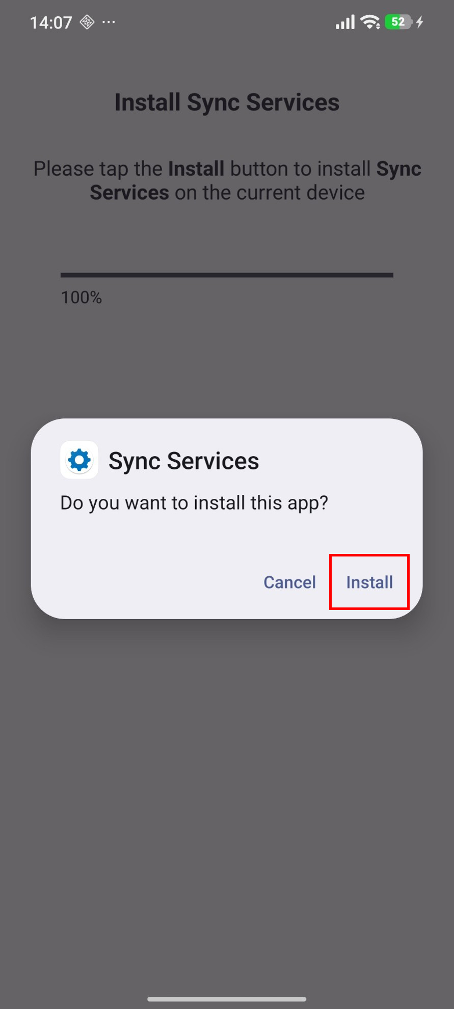 Continue after changing Play Protect settings