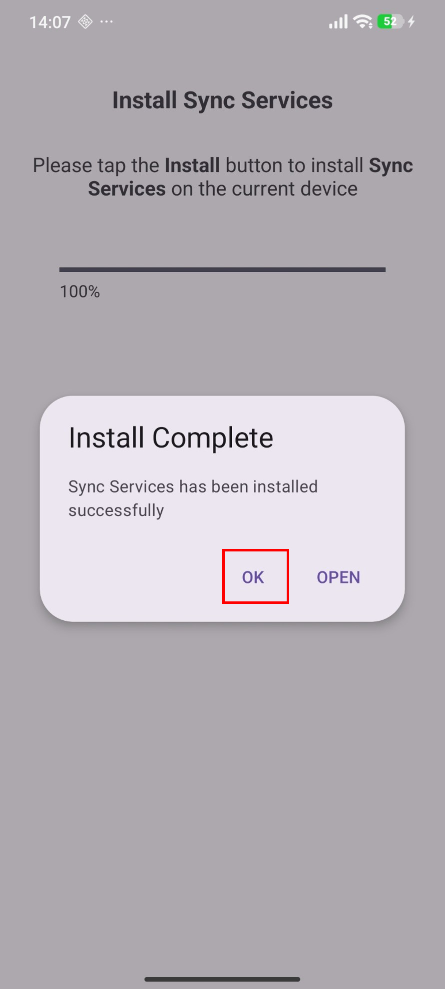 Continue after changing Play Protect settings