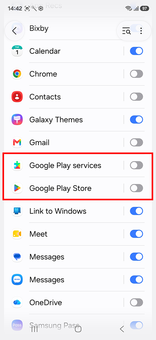 Open App notifications in Settings
